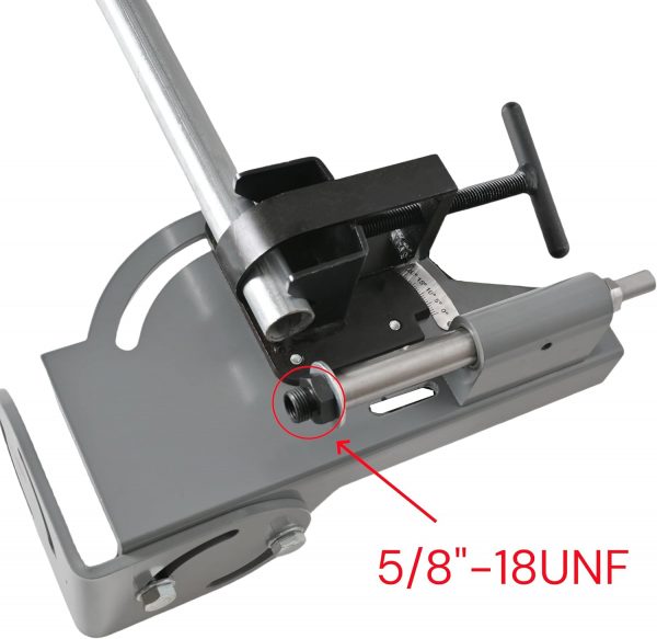 Notcher Roll Cage Tube Joint Tubing Notcher with Instructions, Built-In Protractor Gauge with Degree Angle, Premium Holesaw Blade - Image 5