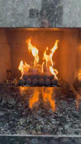 18"-24" Burner Pan for Gas Fireplace Gas Fireplace Burner Gas fire pits Gas Logs Propane Burner photo review