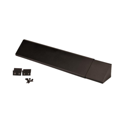 Americangaslogs Black Adjustable Fireplace Hood for 28 to 48" Harmony Burners Fireplace Hood Heat Shield （Patent Applied）