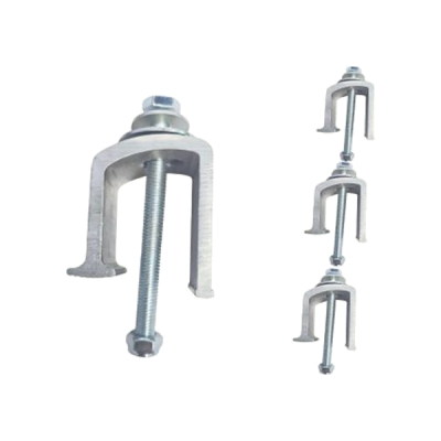 High strength aluminum (4 Pack) Easy Mount - Truck Tool Box Clamps - Aluminum Tie Downs