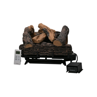 Americangaslogs 18-24 Inch Ventless Fireplace Logs Set with Remote Control